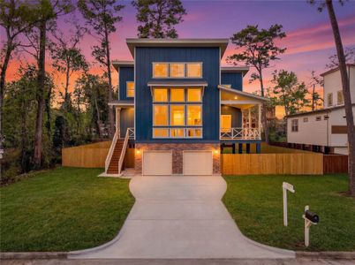 New construction Single-Family house 13523 Lakecrest Dr, Cypress, TX 77429 - image