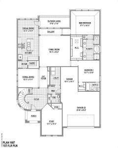 Plan 1687 1st Floor