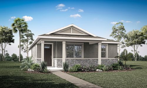 New construction Single-Family house 12471 Shipwatch St, Orlando, FL 32832 plan Alafia - image