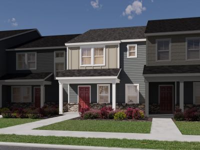 New construction Townhouse house 6085 Spring Forest Rd, Raleigh, NC 27616 plan Truman - image