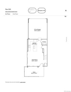 New construction Townhouse house 2000 S Haleyville Wy, Aurora, CO 80018 Plan 305- photo 1 1