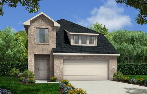 New construction Single-Family house 15226 Black Scoter Court, Magnolia, TX 77354 The Sparrow- photo 0