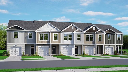 New construction Townhouse house Summerville, SC 29483 plan Mitchell - image