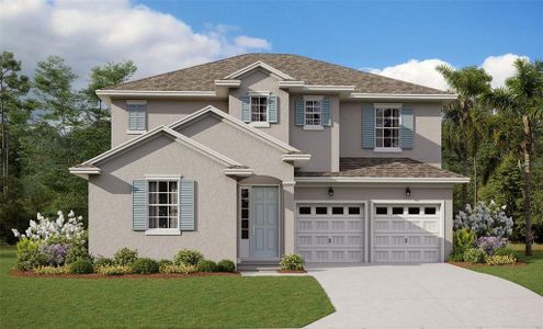New construction Single-Family house 17066 Haggerty Hollow Dr, Winter Garden, FL 34787 plan Biscayne - image