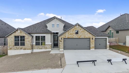 New construction Single-Family house 3036 Bristow Park, Bulverde, TX 78163 Edmund : 60-2947F.1- photo 1 1