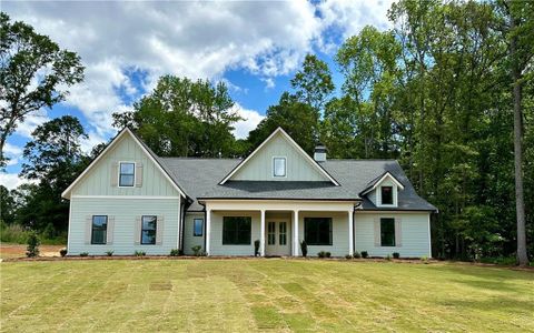 New construction Single-Family house 9 Ewing Way, Dacula, GA 30019 Hydrangea - photo 0