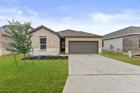 New construction Single-Family house 14971 Taradeau, San Antonio, TX 78254 plan Carmel - image