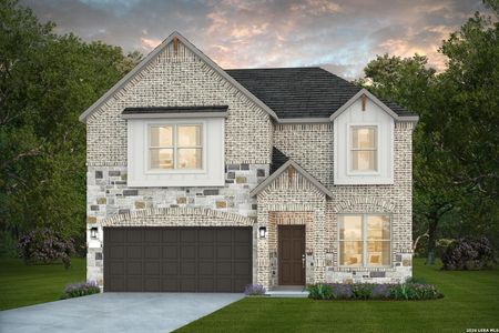 New construction Single-Family house 1220 Knippa, San Antonio, TX 78253 plan Puma - image