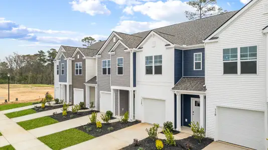 New construction Townhouse house 120 Cypress Hollow Wy, Santee, SC 29142 plan Denmark - image