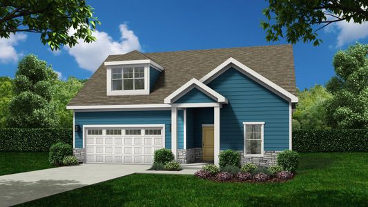 New construction Single-Family house 304 Eagle Dr, Eden, NC 27288 plan Portico - image