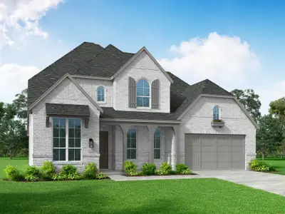 New construction Single-Family house 1412 White Daisy Ln, Georgetown, TX 78628 plan Regis Plan - image