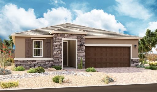 New construction Single-Family house 2637 N. 195Th Drive, Buckeye, AZ 85396 Slate- photo 0