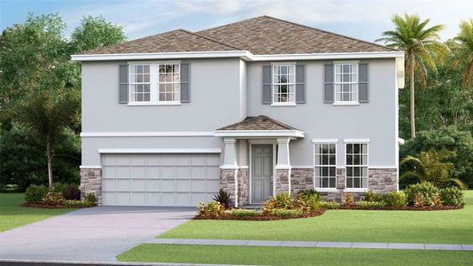 New construction Single-Family house 11207 Duckling Wy, Weeki Wachee, FL 34613 plan Holden - image