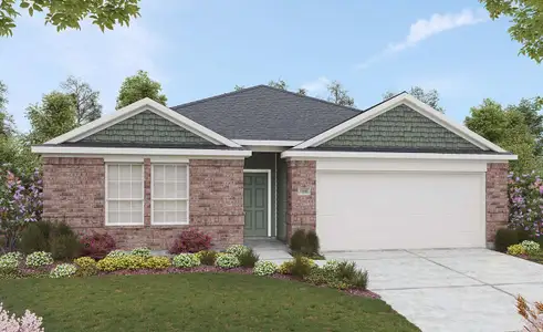 New construction Single-Family house 109 Lonely Lobo Dr, Jarrell, TX 76537 plan Avalon - image