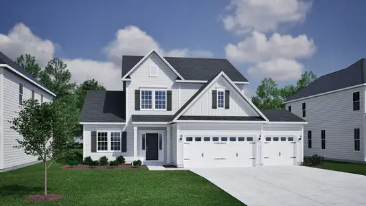 New construction Single-Family house 543 Livingston Wy, Inman, SC 29349 plan Nantahala II - image