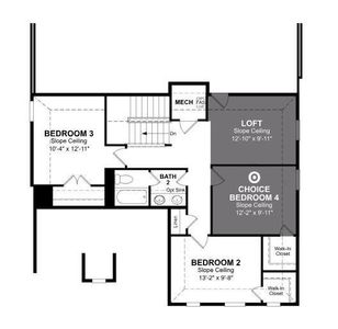 Beazer Homes Stark Farms Cascade Floorplan.