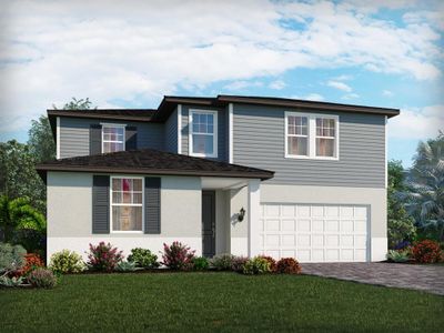 New construction Single-Family house 3407 Mud Canyon Dr, Davenport, FL 33837 plan Primrose - image