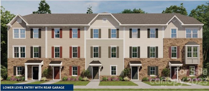 New construction Townhouse house 1114 Newell Towns Lane, Unit 1003A, Charlotte, NC 28262 - photo 0