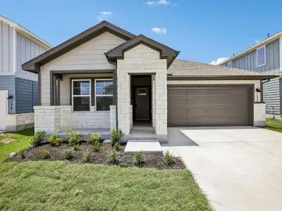 New construction Single-Family house 132 Woodbrook Dr, Georgetown, TX 78626 plan The Hughes (841) - image