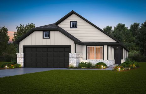 New construction Single-Family house 2967 Water Lotus, New Braunfels, TX 78130 plan Chatfield - image