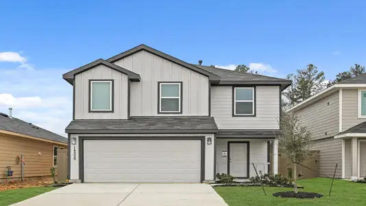 New construction Single-Family house 14329 Tawny St, Splendora, TX 77372 plan Franklin - image