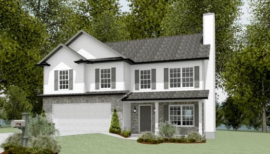 New construction Single-Family house Corryton, TN 37721 plan The Baldwin - image
