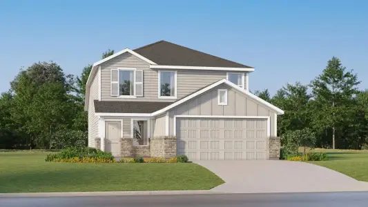 New construction Single-Family house 19612 Montgomery Rdg Wy, Montgomery, TX 77316 plan Morrow - image