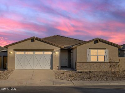 New construction Single-Family house 36974 W La Paz St, Maricopa, AZ 85138 Kellen- photo 1 1