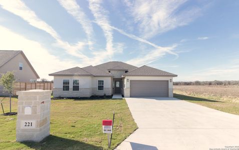 New construction Single-Family house 221 Colonial Ln, La Vernia, TX 78121 - image