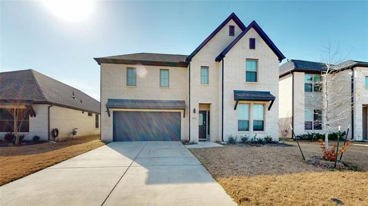 New construction Single-Family house 1835 Balfour Bnd, Forney, TX 75126 Claret- photo 1 1