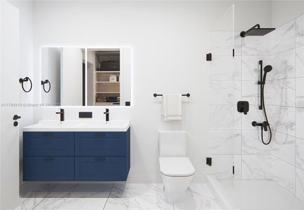 New construction Condo house 357 Smallwood, Unit 2, Port St. Lucie, FL 34982 plan Valentine - image