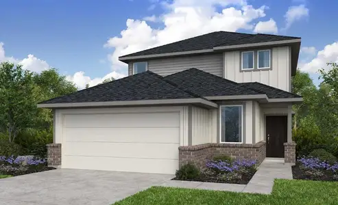 New construction Single-Family house 26815 Celestial Cypress Rd, Hockley, TX 77447 plan Nolan - image