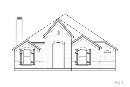 New construction Single-Family house 1868 Vista Wy, Waxahachie, TX 75165 plan Eisenhower - image