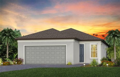 New construction Single-Family house 14761 Sunlit Cir, Parrish, FL 34219 plan Contour - image