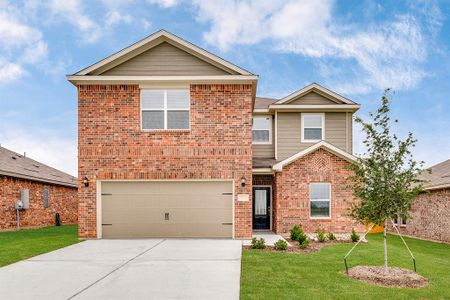 New construction Single-Family house 431 Gib Woodall Dr, Venus, TX 76084 Driftwood- photo 0