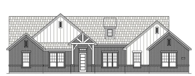 New construction Single-Family house Brock, TX 76087 plan The Wellington II - image