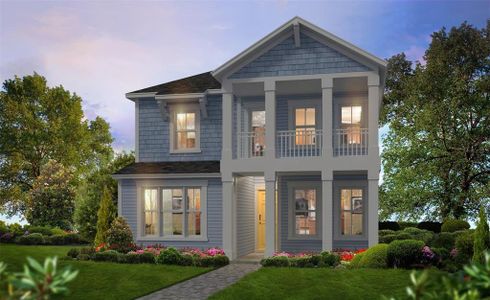 New construction Single-Family house 3481 Guanabana Xing, Wesley Chapel, FL 33543 Primrose - Heritage Series | 40' Wide Lots- photo 0