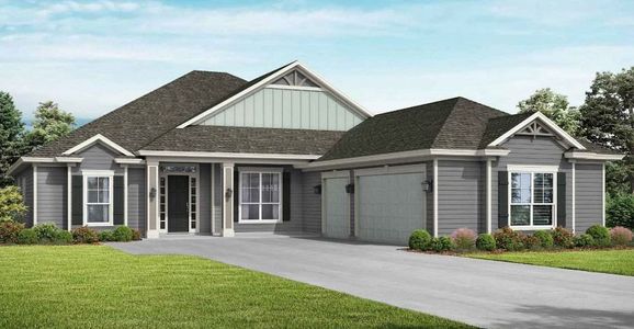 New construction Single-Family house 14224 Lons Pl, Jacksonville, FL 32226 plan Madison at ECE - image
