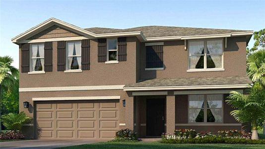 New construction Single-Family house 5822 Silver Moonlight Dr, Palmetto, FL 34221 - image
