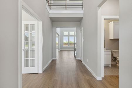 Entryway in the Henley home plan by Trophy Signature Homes – REPRESENTATIVE PHOTO