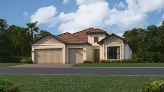 New construction Single-Family house Estero, FL 33928 plan The Summerville II - image