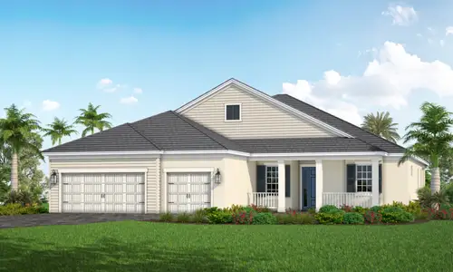 New construction Single-Family house 4302 Cepheus Wy, Naples, FL 34120 plan Savannah 2 - image