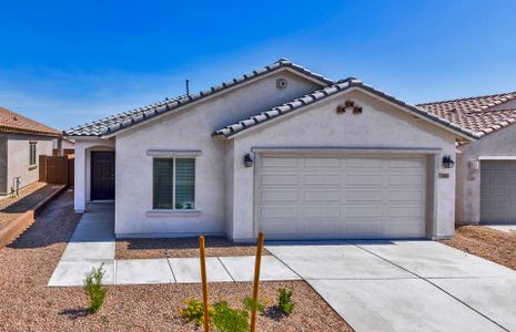 New construction Single-Family house 846 W Calle El Teclado, Sahuarita, AZ 85629 plan Marigold - image