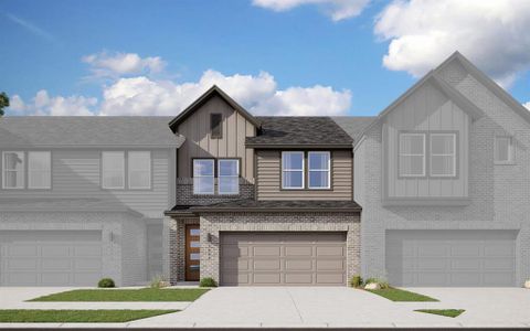 New construction Townhouse house 8852 Enclave Wy, Northlake, TX 76262 - image