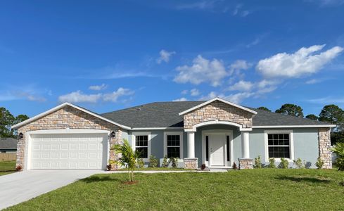 New construction Single-Family house 473 Olsmar St, Palm Bay, FL 32908 Gulfstream 4j- photo 0 0