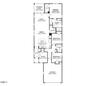 New construction Single-Family house 510 Maumelle Wy, Durham, NC 27703 plan Hickory - image