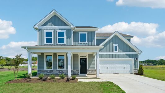 New construction Single-Family house 60 Gilmer St, Fuquay Varina, NC 27526 plan Jordan - image