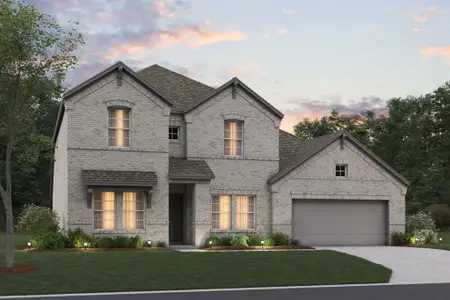 New construction Single-Family house 1025 Auburn Dr, Justin, TX 76247 plan Stamford - 50' Smart Series - image