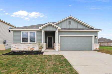 New construction Single-Family house 7925 Coffee Ml, San Antonio, TX 78252 plan Guenther - 2013 - image