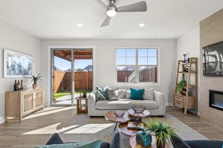 New construction Townhouse house 9007 Indianola Trl, Oak Point, TX 75068 plan Granite (FE) - image 9